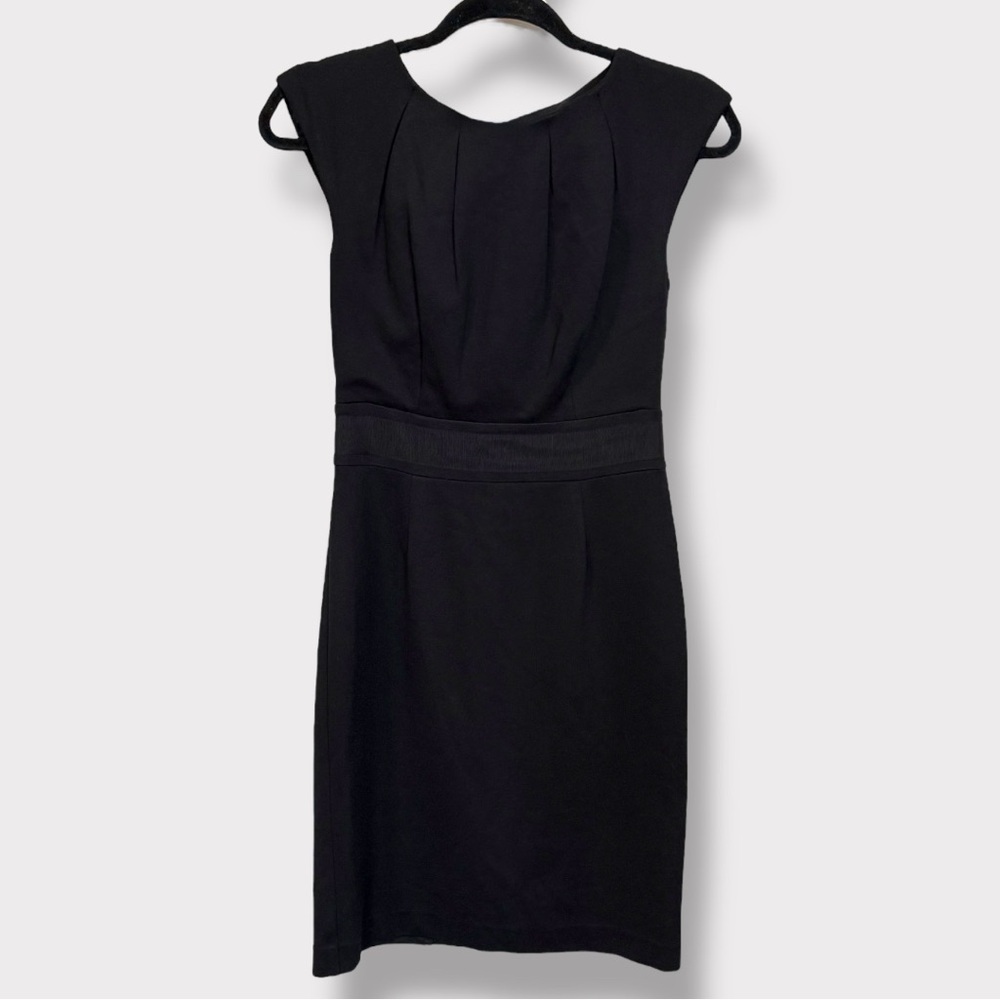 Trina Turk Black Sleeveless Cocktail Sheath Dress